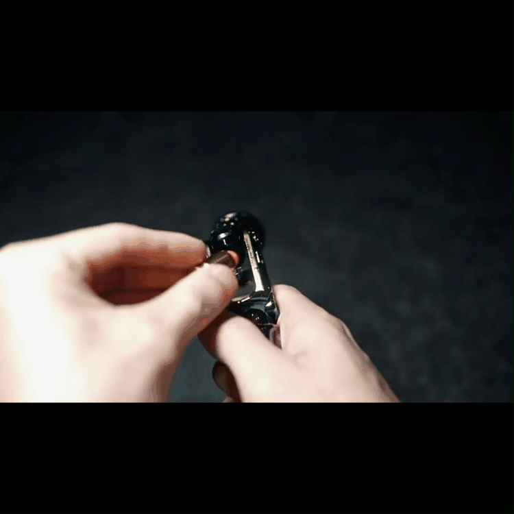 Projectile Spinner Stainless Steel Fidget Toy - Multi-Function EDC with Catapult