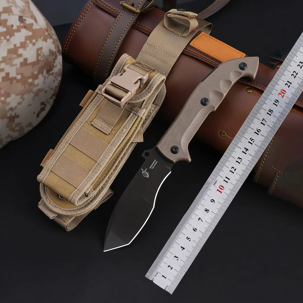 Folding Knife Tactical Knife N690 Steel Back-Lock Rescue Knife Camping Survival EDC Outdoor