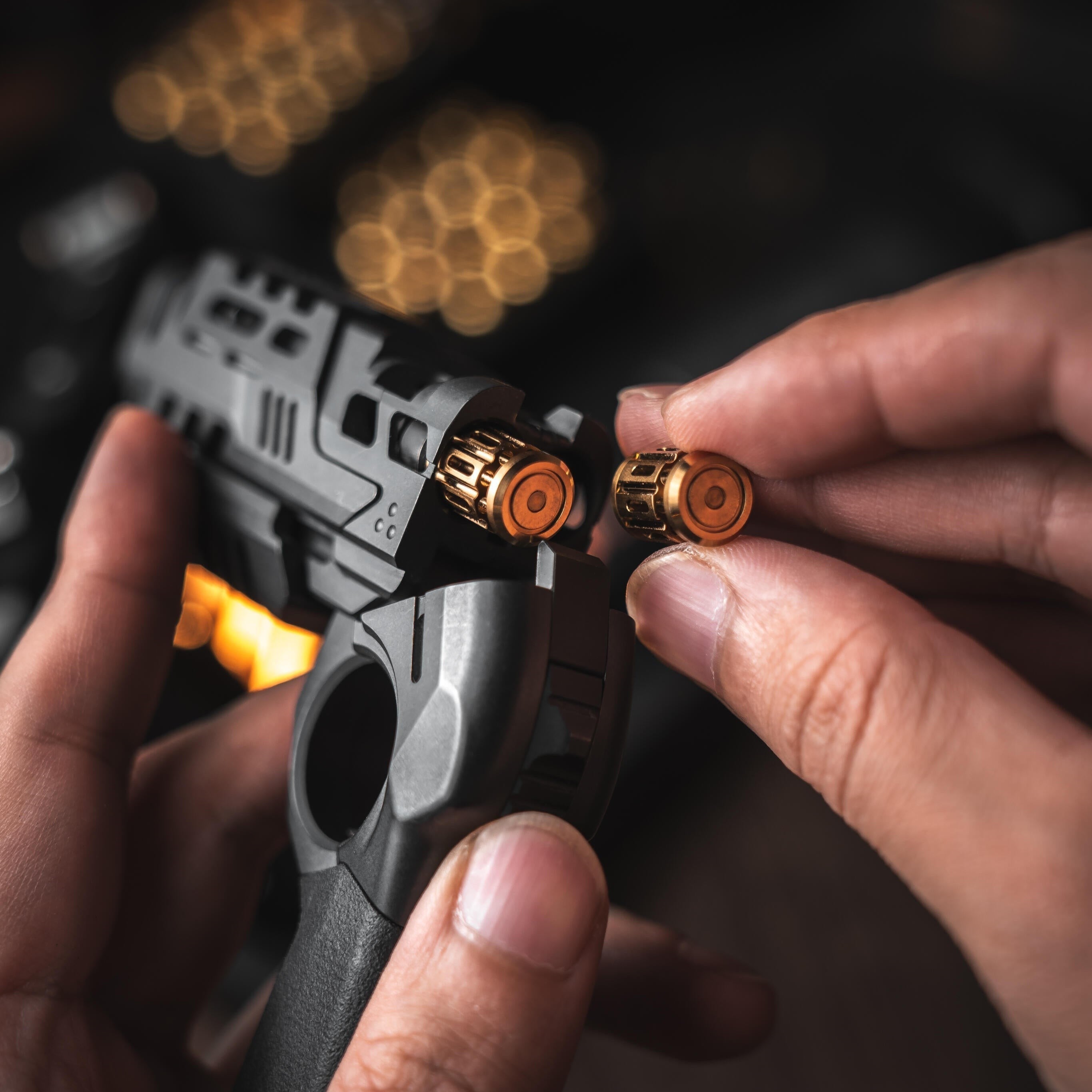 Punnk by GoBiggeR - Authentic Titanium & Zirconium Modular Fidget Spinner