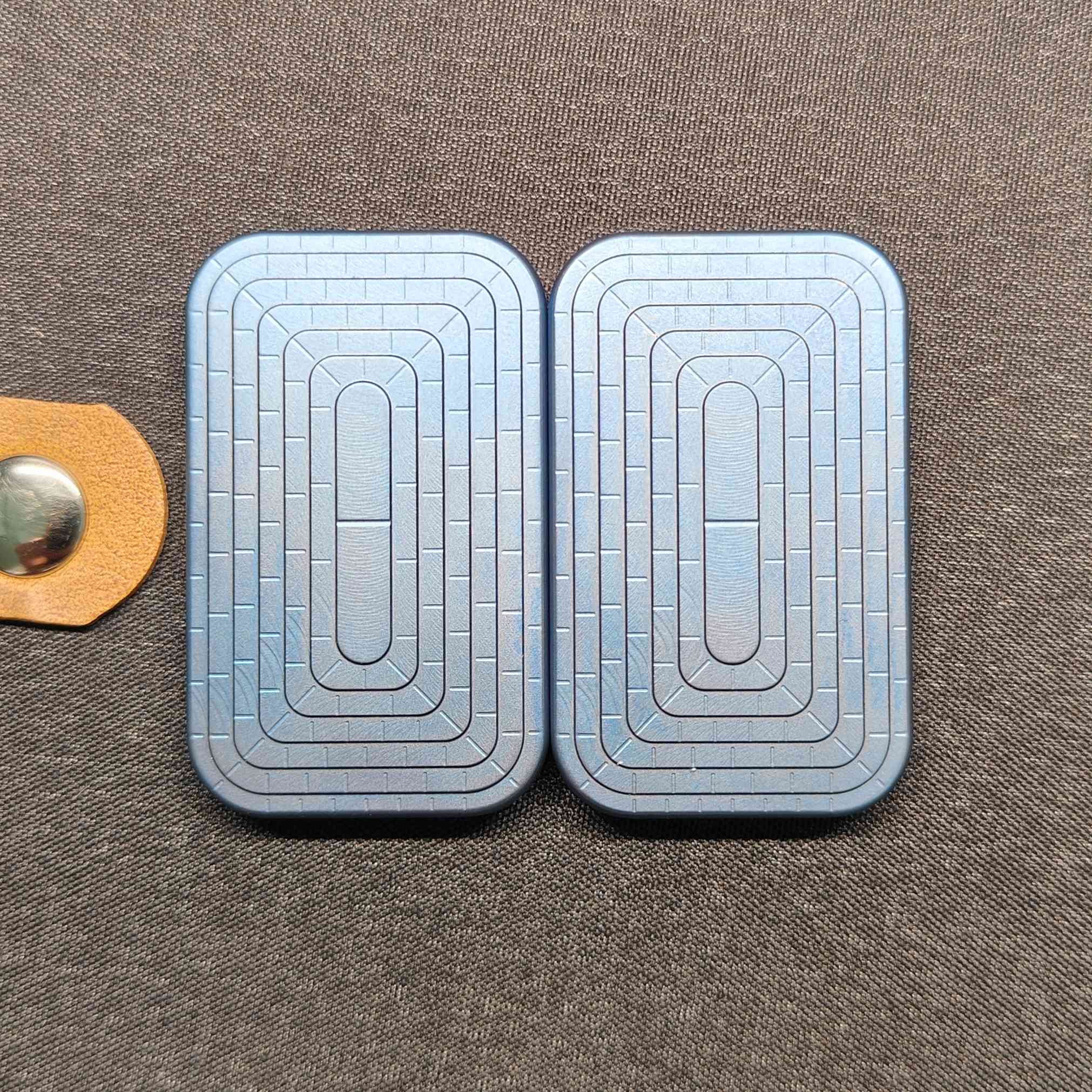 Titanium Z2 Infinite Position Fidget Slider - Vibration EDC