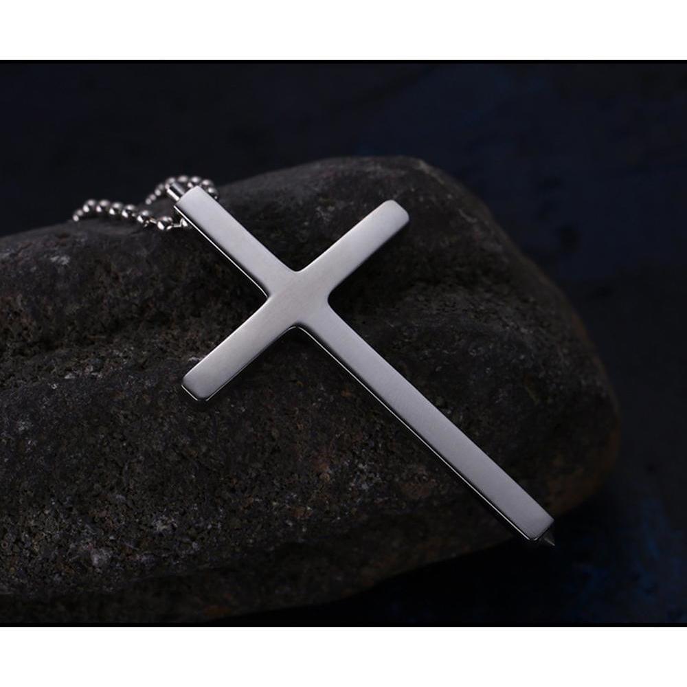 Cross Self Defense Spike Pendant
