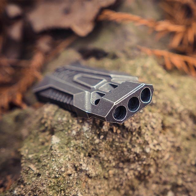 Tactical EDC Emergency Whistle - Aluminum Alloy Survival Tool