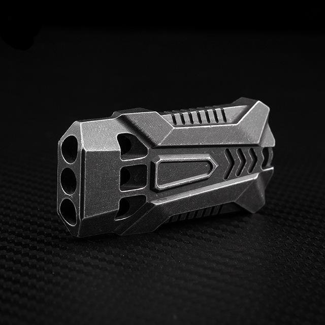 Tactical EDC Emergency Whistle - Aluminum Alloy Survival Tool