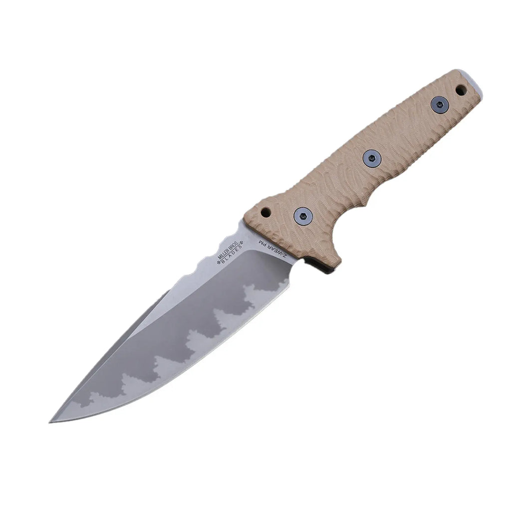 Juggernaut Z-WEAR Steel 8mm Overbuilt Fixed Blade - Tactical Pry-Knife with Hybrid Kydex Sheath