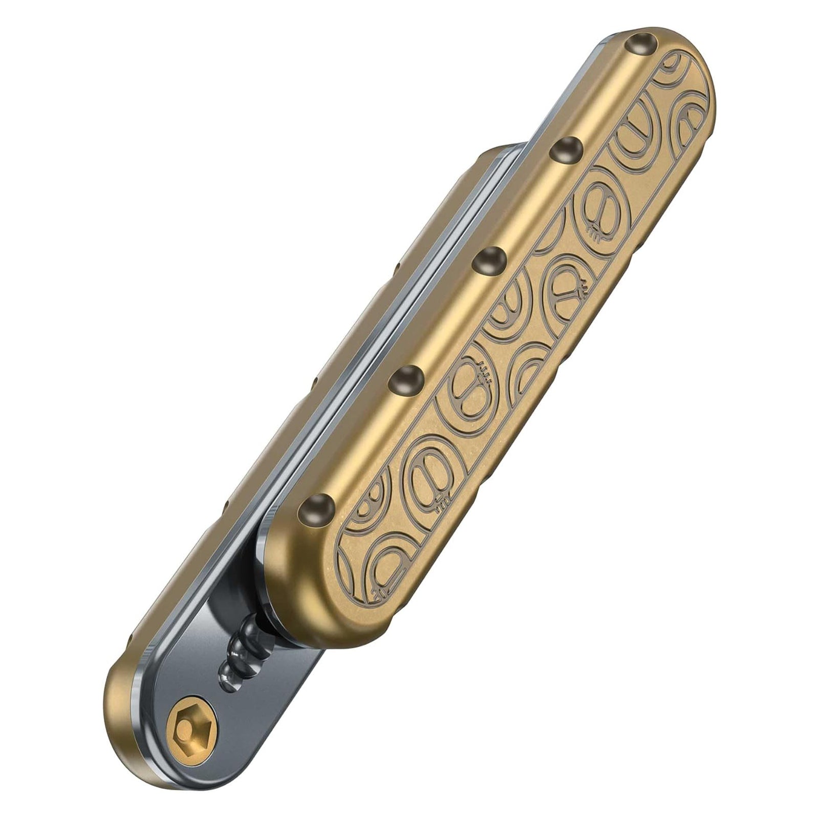 PushBar Magic Metal EDC Fidget Slider - Zinc Alloy Stress Relief Tool