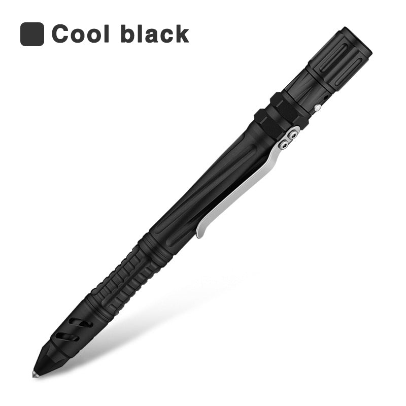 Tactical Pen USB Rechargeable Lighter Tungsten Tip Firestarter EDC Self Defense Outdoor