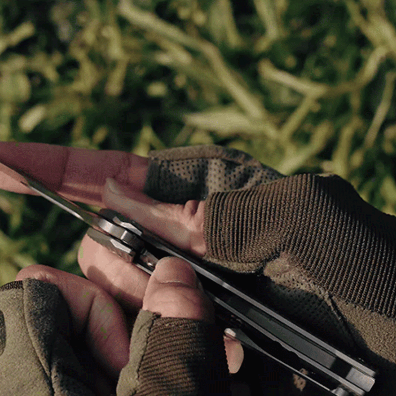 Shadow Blade Titanium EDC Knife - M390 Steel Blade with Precision Engineering