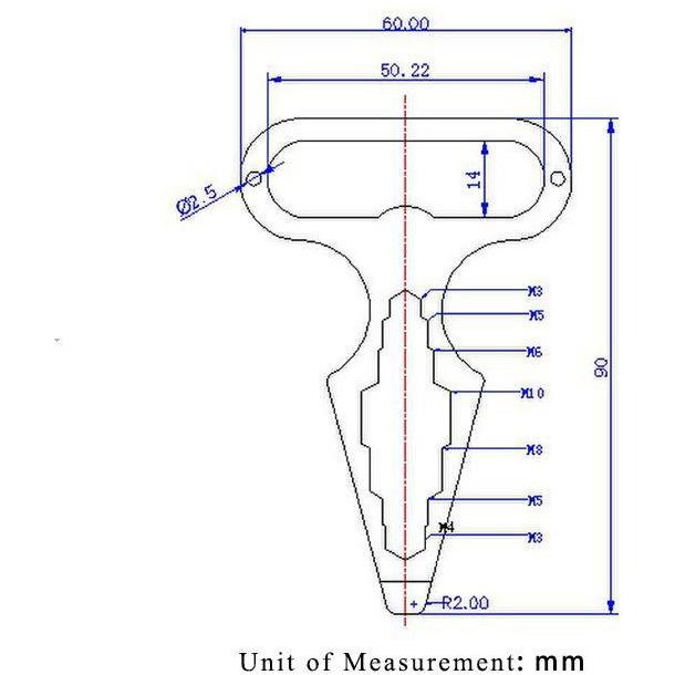 Full Stainless Self Defense Keychain Stinger Tool