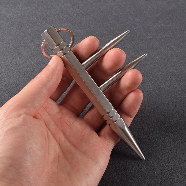 Long Spike Self Defense Keychain Kubotan