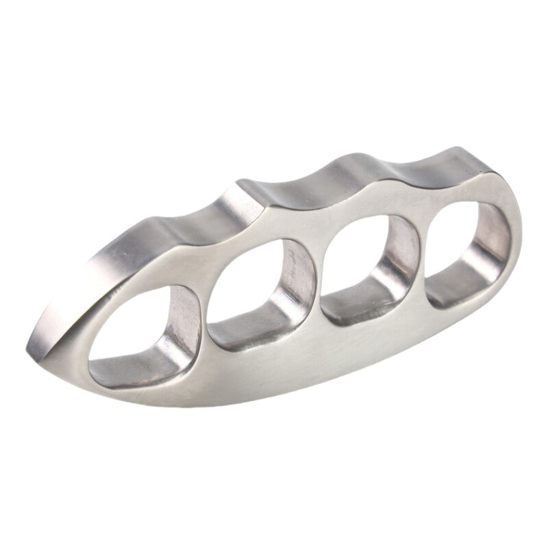 Brass Knuckles Titanium TC4 CNC Machined 4 Finger Lightweight Self-Defense EDC Knuckle Duster