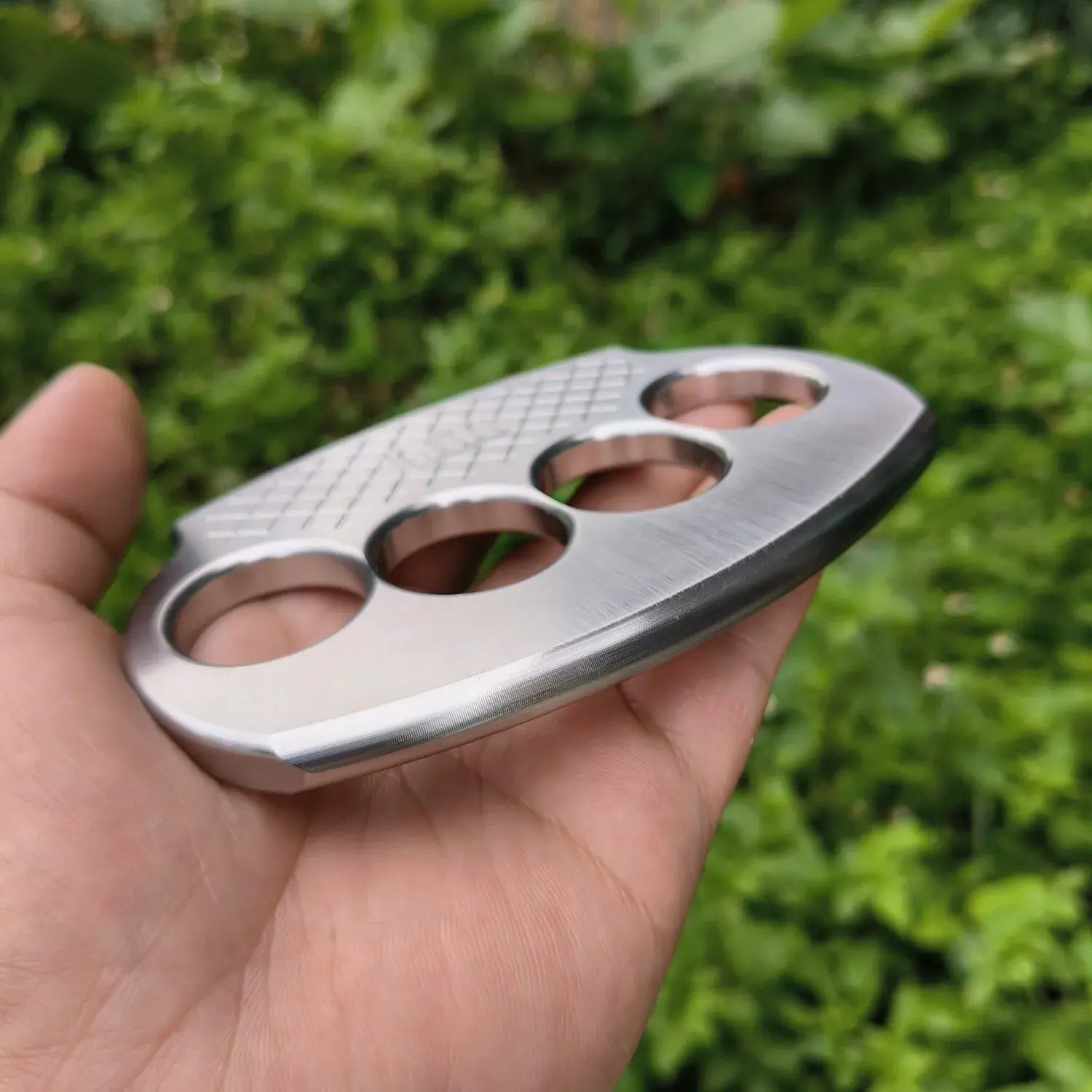 304 Stainless Steel Fascia Scraper Knuckles - Dual-Purpose Massage & Self-Defense Tool