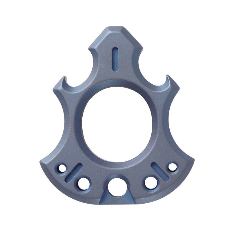 Titanium Wasteland Style One Finger Knuckle - EDC Self Defense Tool