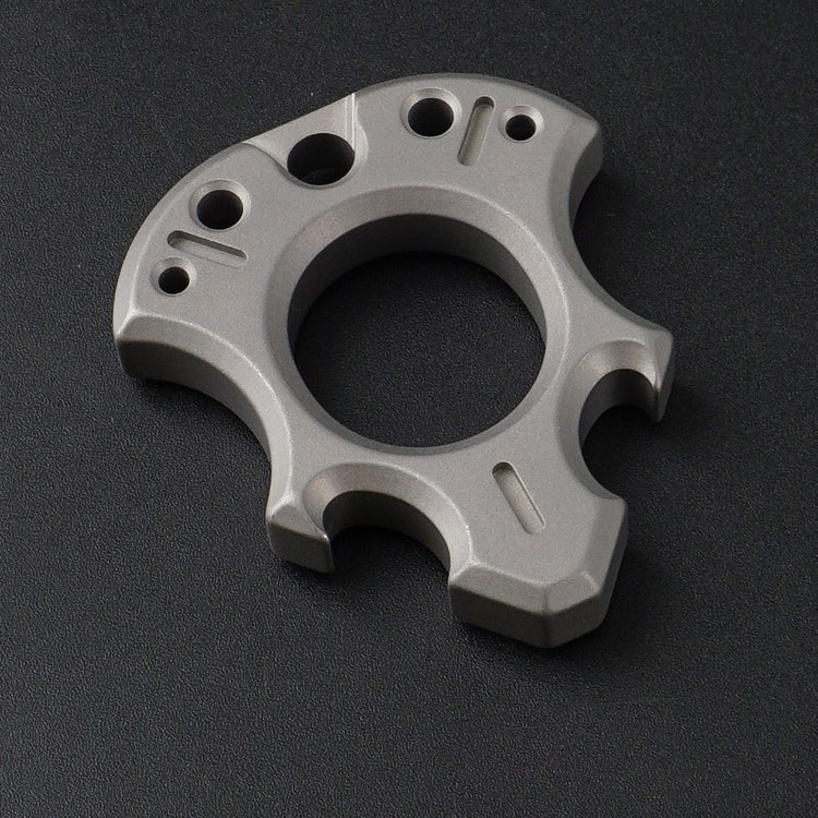 Titanium Wasteland Style One Finger Knuckle - EDC Self Defense Tool