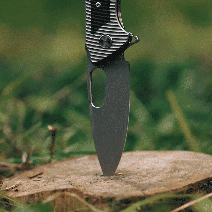 Shadow Blade Titanium EDC Knife - M390 Steel Blade with Precision Engineering