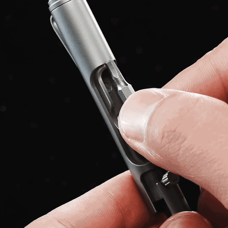 Bullet Ant 2.0 Titanium Bolt-Action Multi-Tool Pen - Tactical EDC