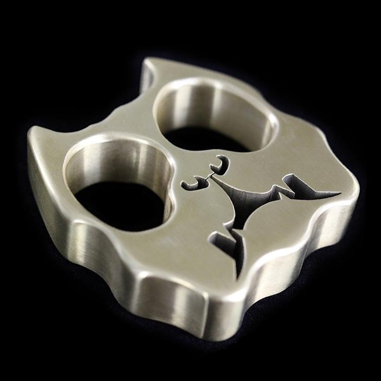 15mm Ultra-Thick Bulldog Real Brass Knuckles Self Defense