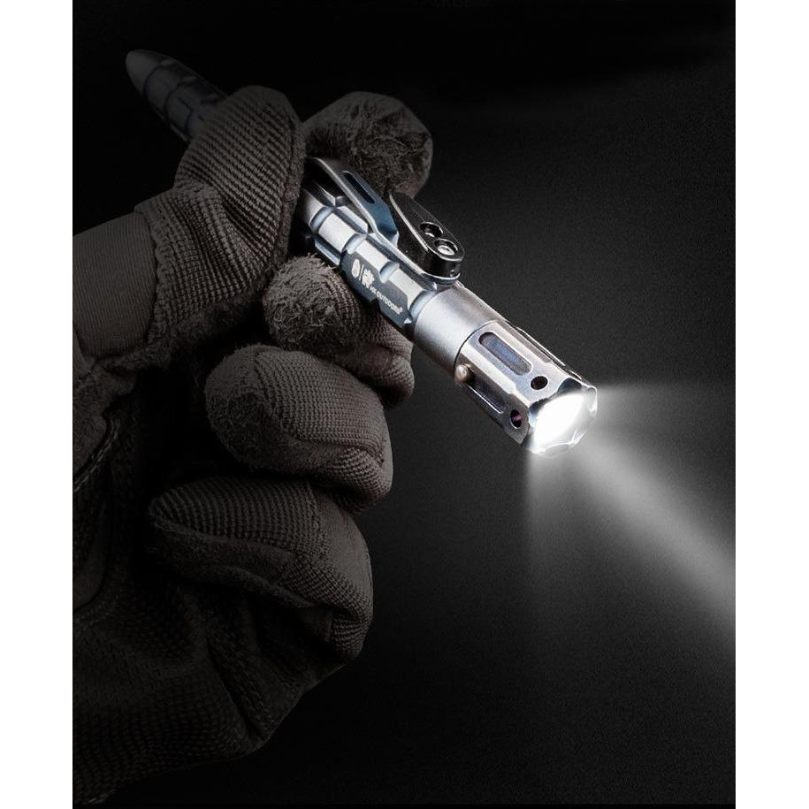 Samurai Armor Tactical Pen Flashlight - Multi-Function EDC Tool