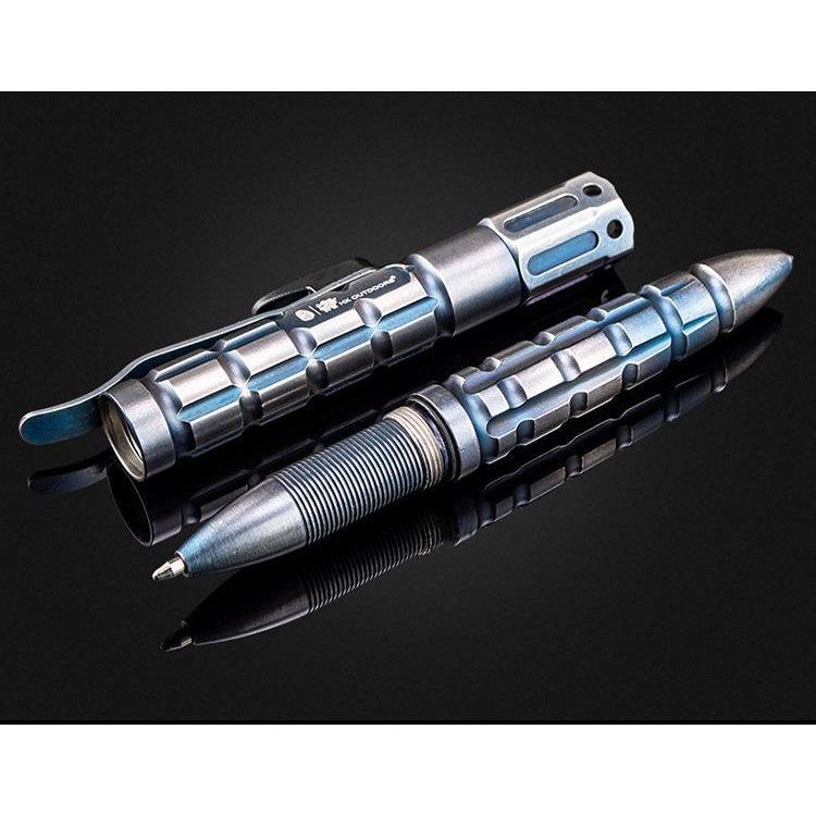 Samurai Armor Tactical Pen Flashlight - Multi-Function EDC Tool