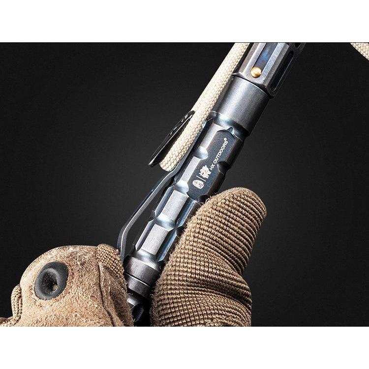 Samurai Armor Tactical Pen Flashlight - Multi-Function EDC Tool