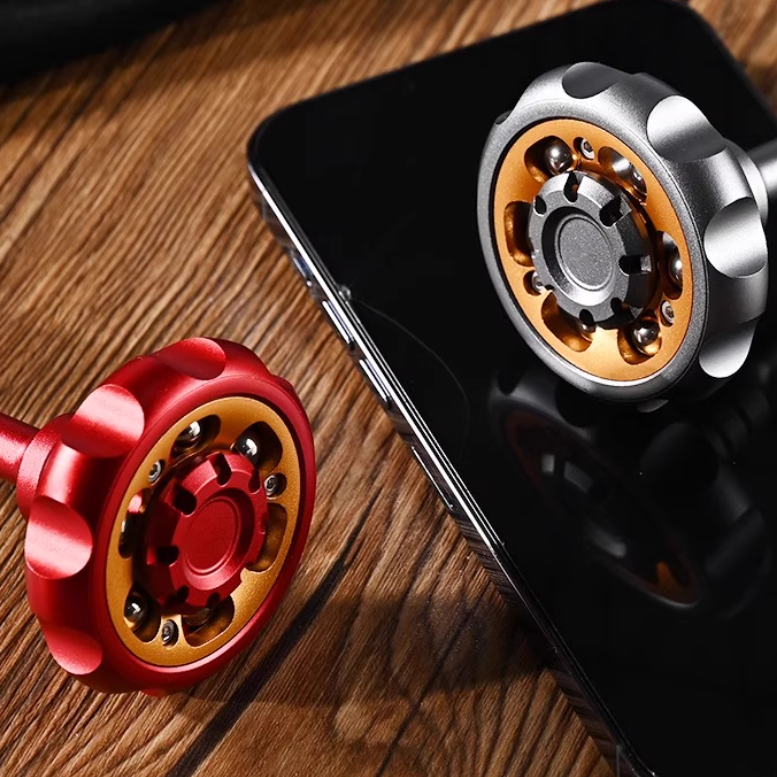 Fidget Spinner Metal Ferris Wheel Cyberpunk - Scepter Aluminum Alloy R188 Bearing 3min EDC