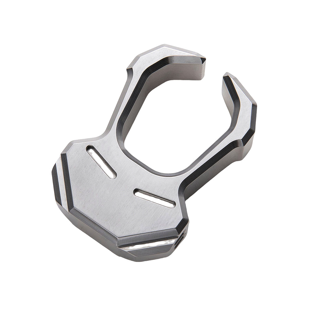 304 Stainless Steel Tuning Fork Single EDC Knuckle - Musical Self Defense Ring