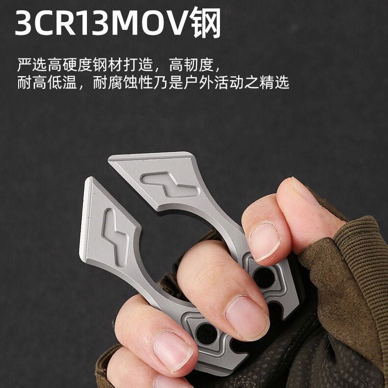 Shocking Thunder 3Cr13 Stainless Steel Single Finger Knuckle Bottle Opener