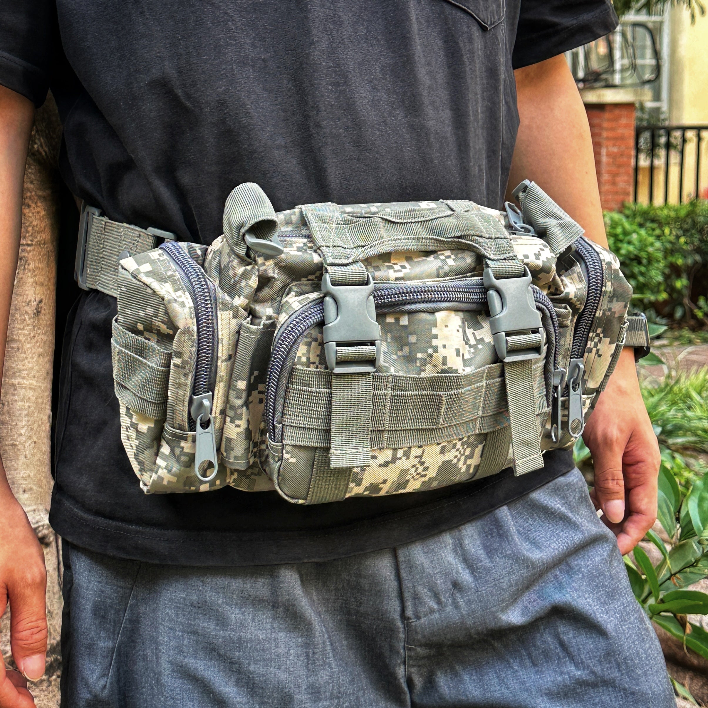 Slingshot Bag – Tactical MOLLE Waist Pack & Sling Bag for Slingshot Ammo & Outdoor Gear