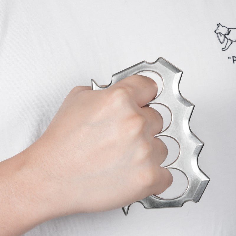 2023 Summer New Stainless Steel Self Defense Knuckles - KDX 01
