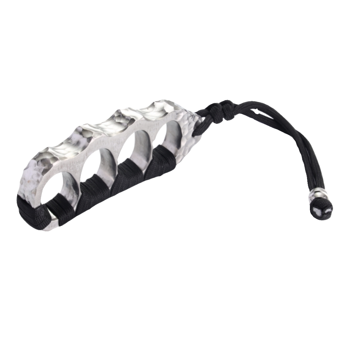 TC4 Titanium Crater Knuckles - Hand-Hammered CNC One-Piece Self-Defense EDC