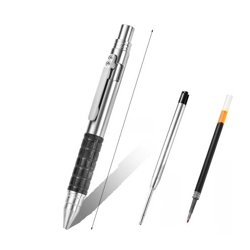 Titanium Tactical Pen - Multi-Function EDC Writing & Self-Defense Tool