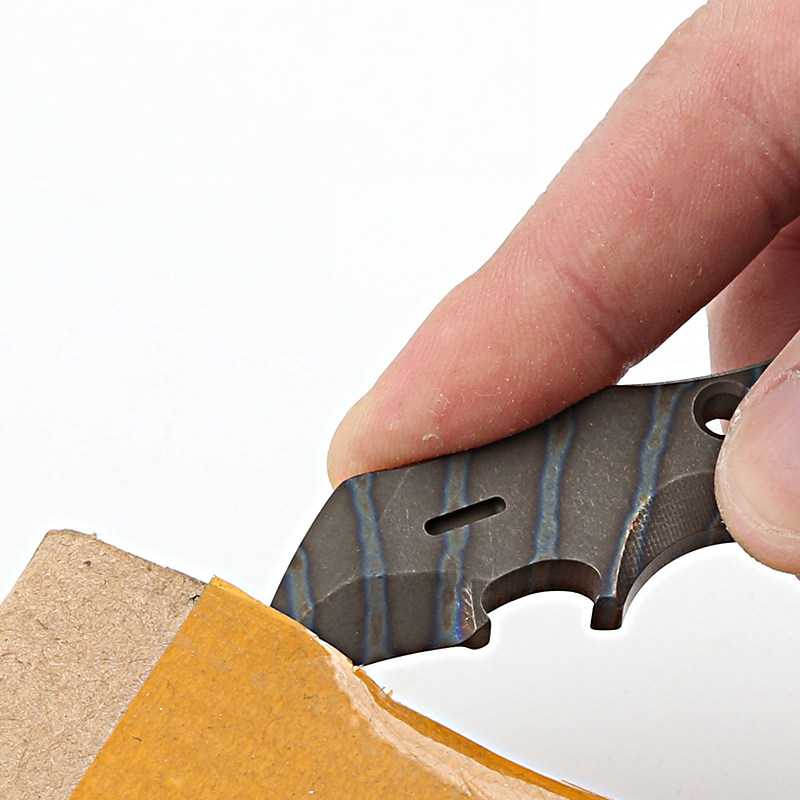Titanium Mini EDC Tool - Multi-Function Box Cutter Bottle Opener & Fidget Carry Tool