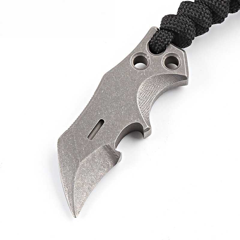 Titanium Mini EDC Tool - Multi-Function Box Cutter Bottle Opener & Fidget Carry Tool