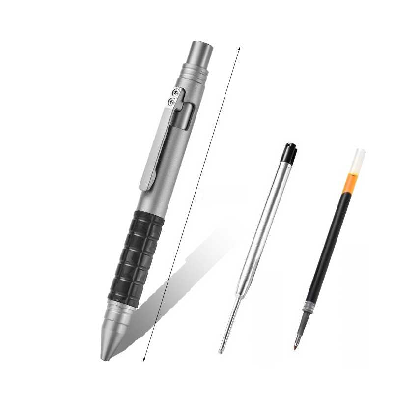 Titanium Tactical Pen - Multi-Function EDC Writing & Self-Defense Tool