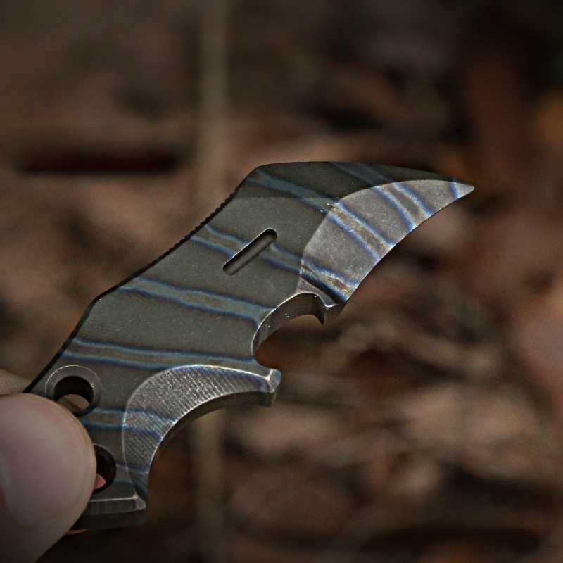 Titanium Mini EDC Tool - Multi-Function Box Cutter Bottle Opener & Fidget Carry Tool