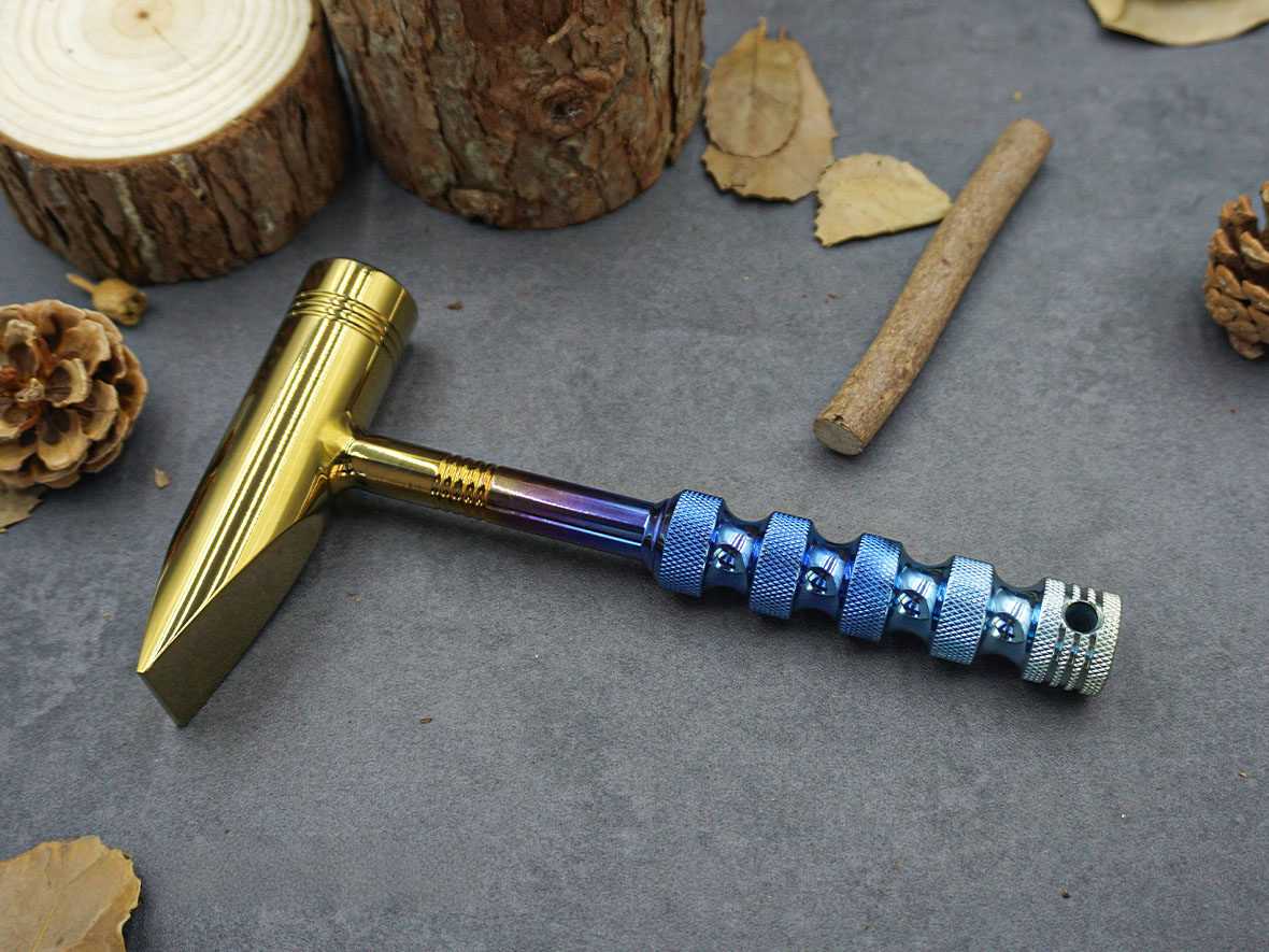 Rescue Hammer Titanium Window Breaker Emergency Escape EDC Survival Outdoor Tool