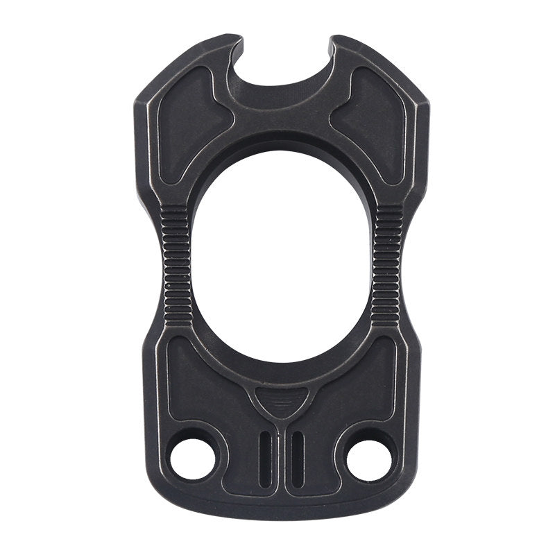 EDC Knuckles – TC4 Titanium Ring Bottle Opener Multi-Function Self Defense Tool