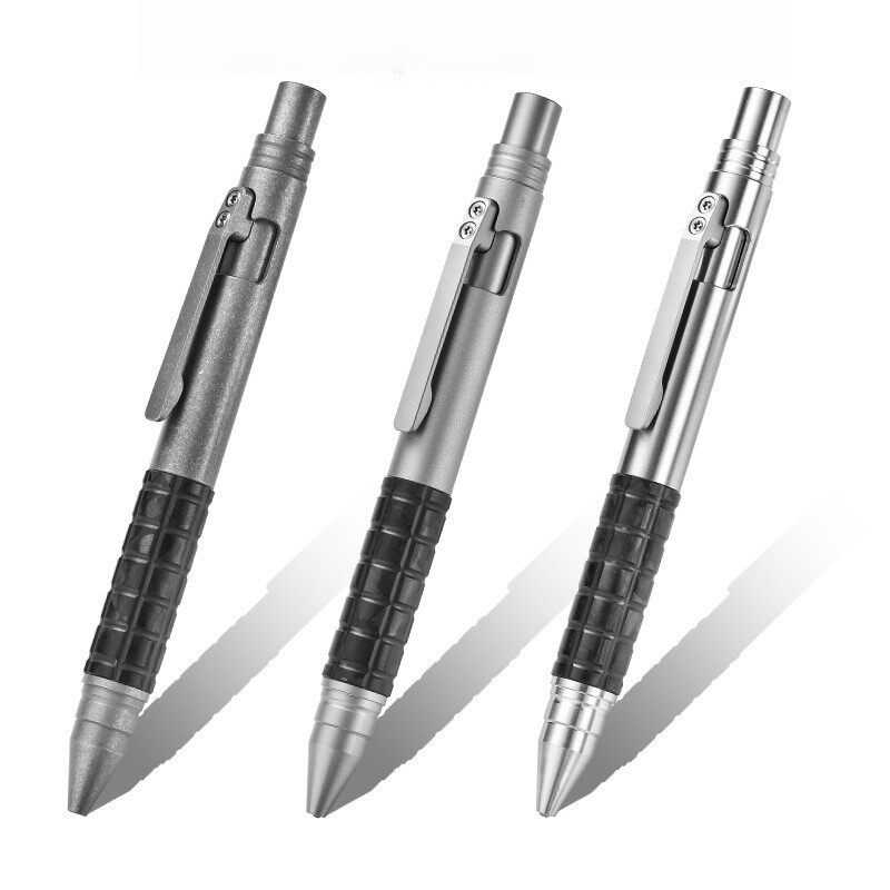 Titanium Tactical Pen - Multi-Function EDC Writing & Self-Defense Tool