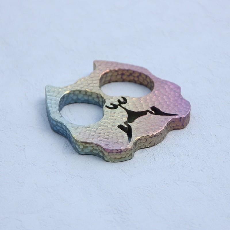 Bulldog Two Finger Titanium Knuckles - CARRY TOOLKIT EDC Gadgets