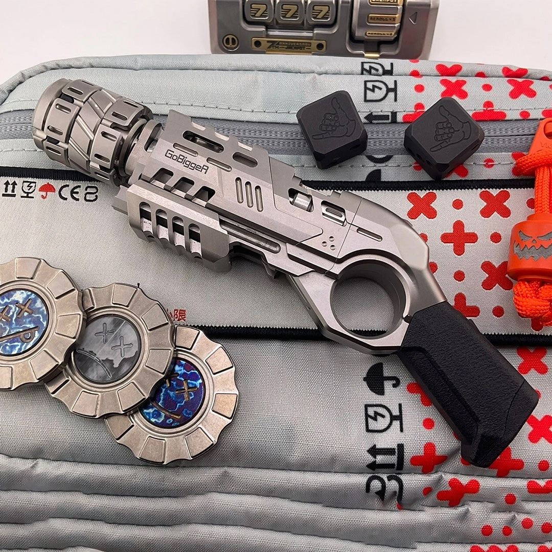 Punnk by GoBiggeR - Authentic Titanium & Zirconium Modular Fidget Spinner