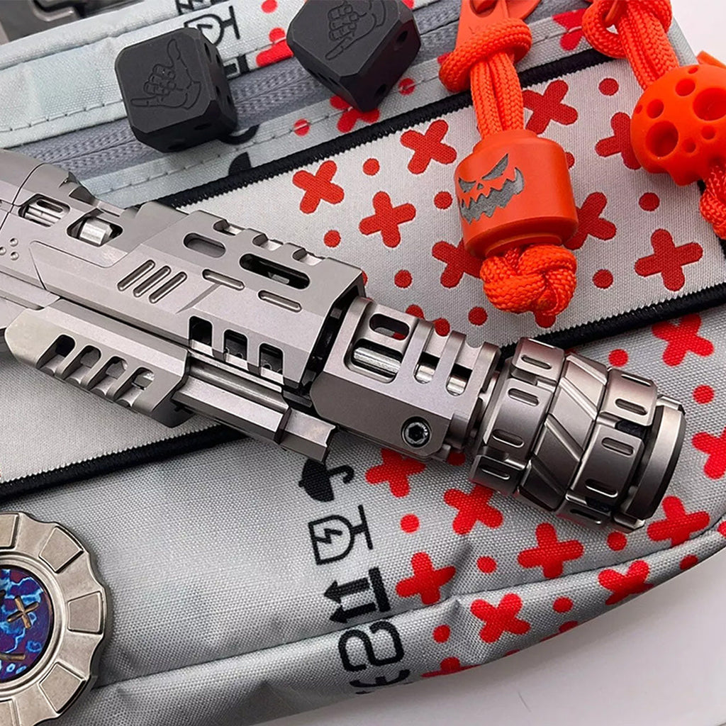 Punnk by GoBiggeR - Authentic Titanium & Zirconium Modular Fidget Spinner