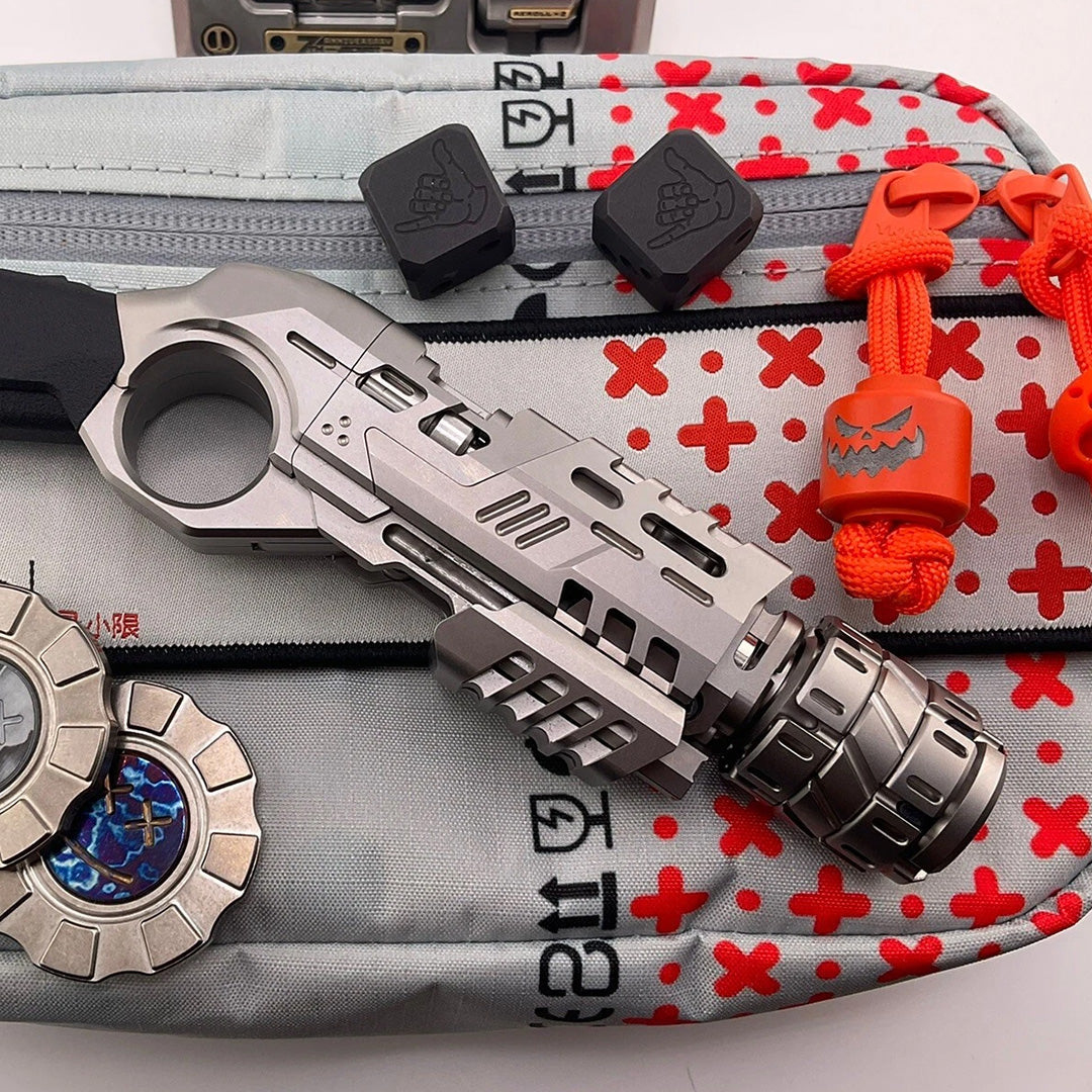 Punnk by GoBiggeR - Authentic Titanium & Zirconium Modular Fidget Spinner