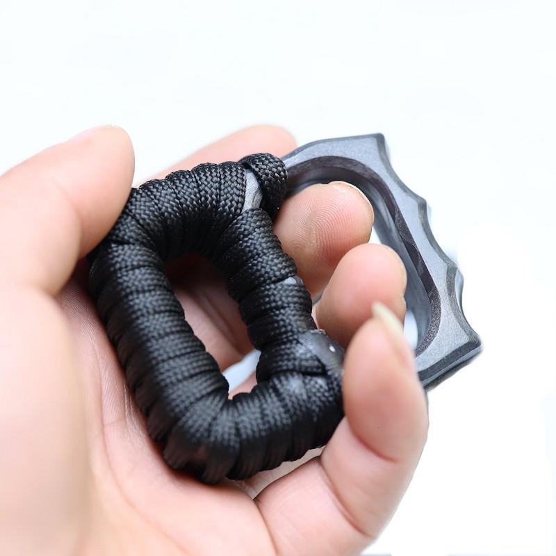 One Pair ABS Plastic Two Finger Brass Knuckles