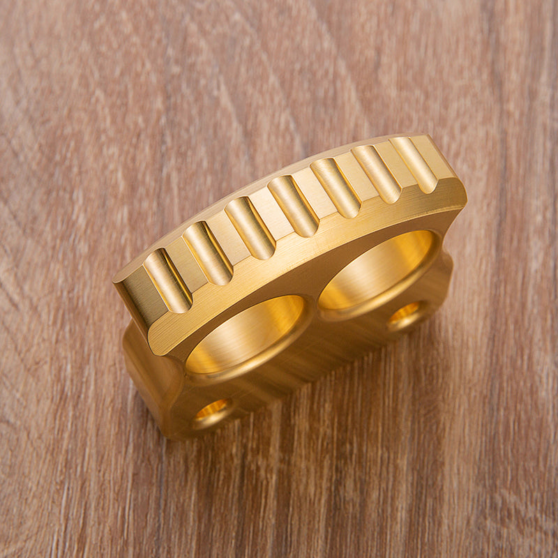 Afrankart DFK 2 Finger Brass Knuckles Knuckle Duster -CARRY TOOLKIT EDC Gadgets