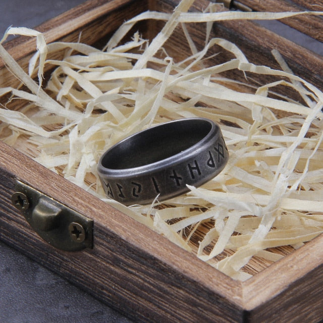 Norse Ring – Valknut Viking Symbol 2-Piece Set