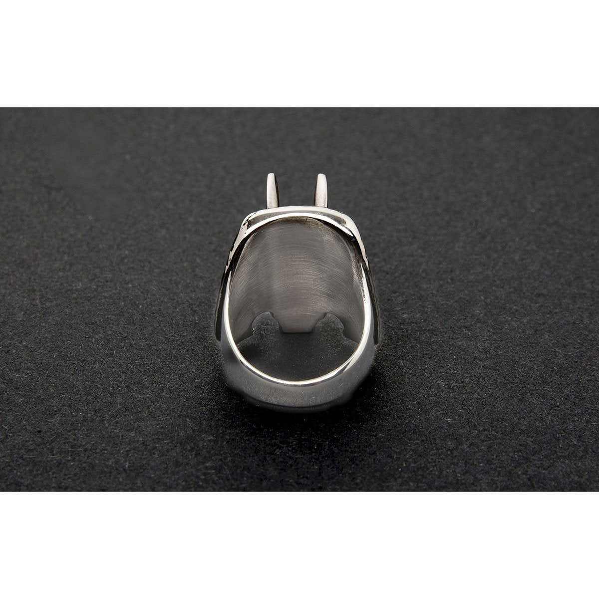 Wolf Head 316L Stainless Steel Self Defense Ring