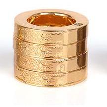 Folding Brass Knuckles Ring - Transformable Self Defense Jewelry